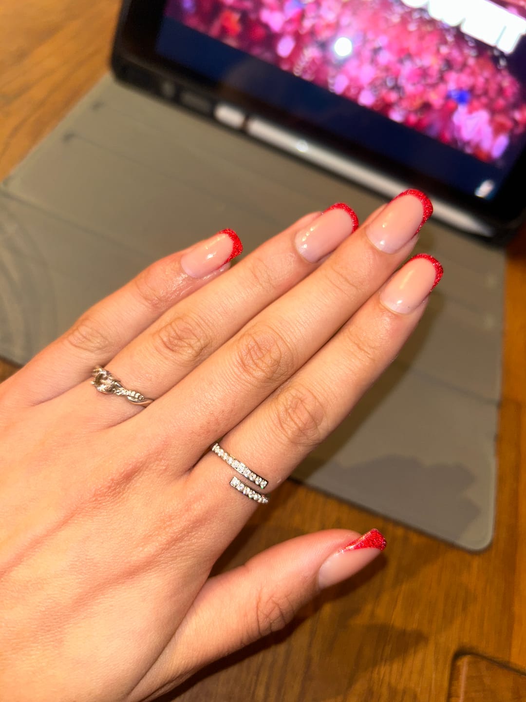 Customer photo review of Mayla Ring | 18K vergoldet