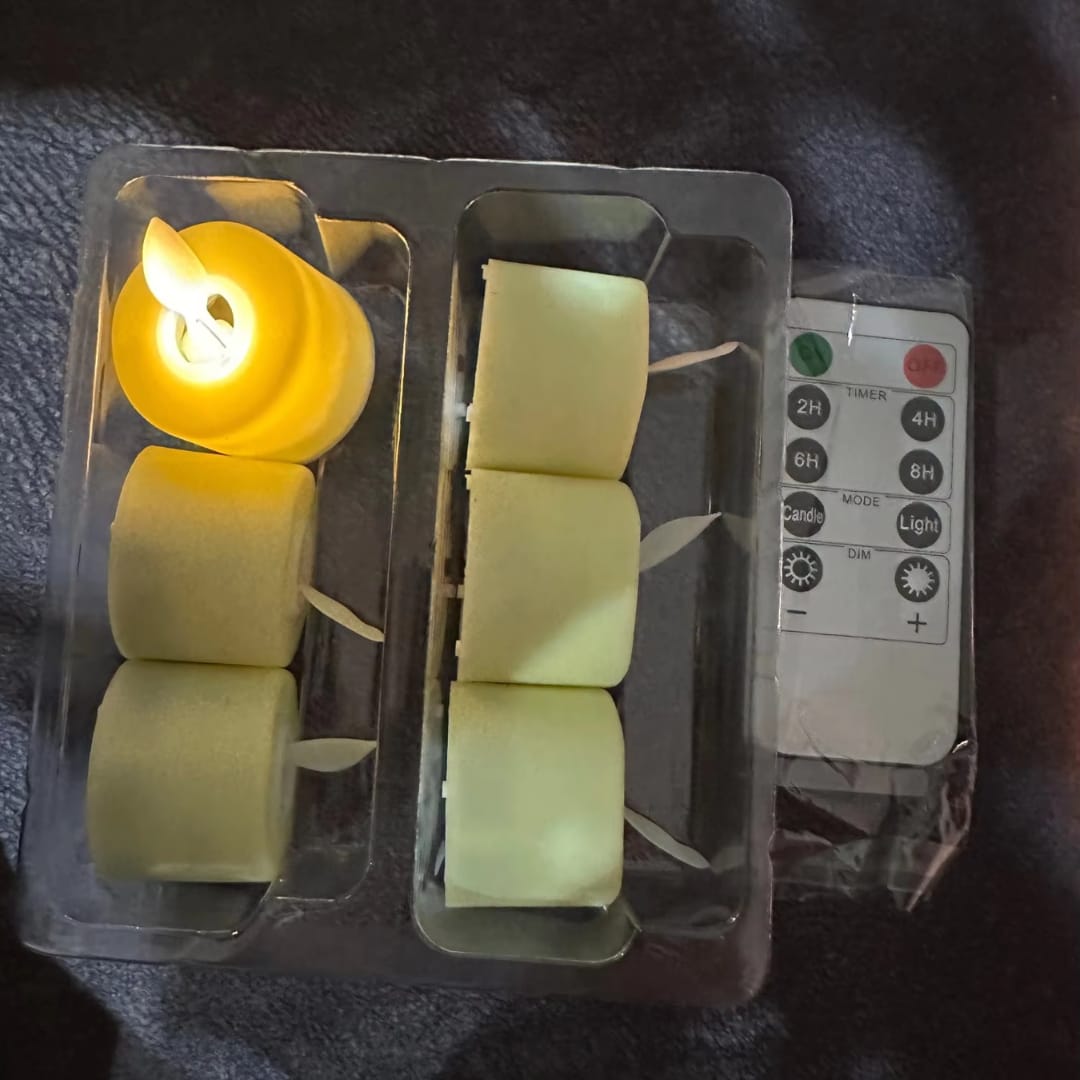 Customer photo review of LED Kerzenset - Aurora