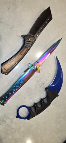 Customer photo review of Mystery Knife Pack (3 Knives)