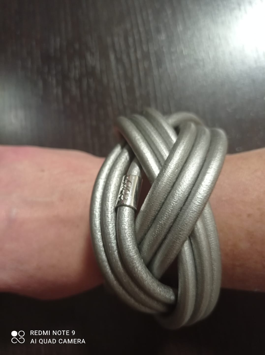 Customer photo review of Bracciale pelle Nodomoro Tulsi