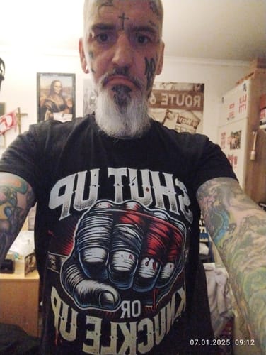 Customer photo review of Berserker Premium T-Shirt