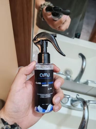 Customer photo review of Car Anti-fog Spray