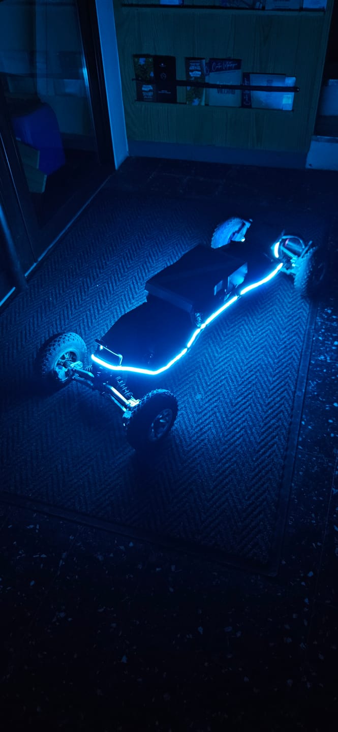 Customer photo review of Acedeck® Nyx Z3 Off-road Electric Skateboard-Exclusive Member Sale