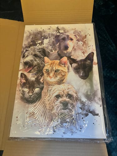 Sarah S. review of Your Pet as Watercolor Portrait image 1 out of 1