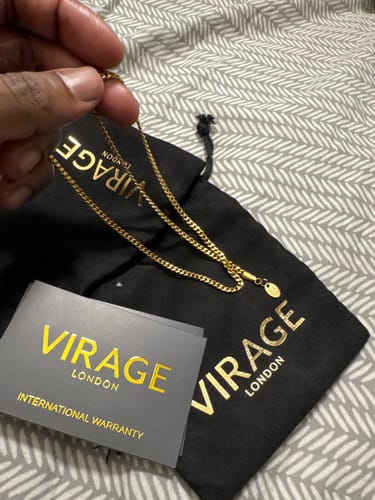 Customer photo review of Micro Cuban Chain Gold | 3mm