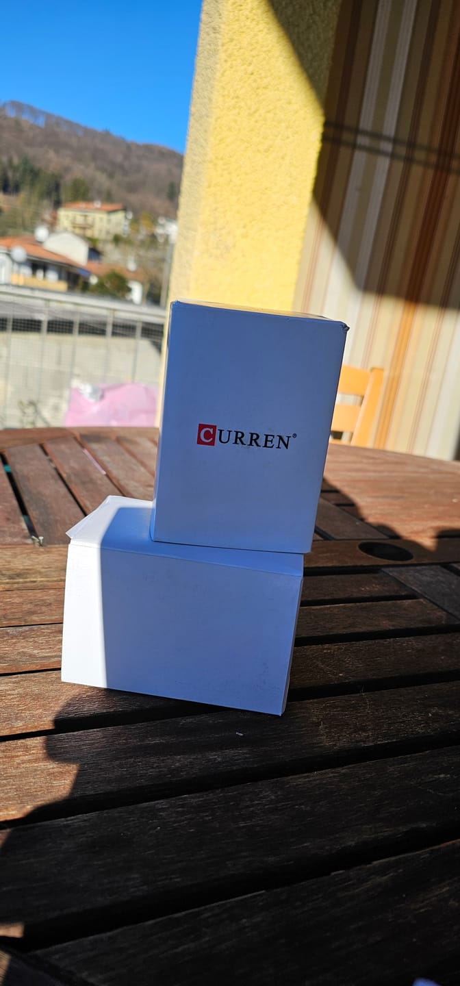 Customer photo review of Curren Sub® orologio uomo acciaio