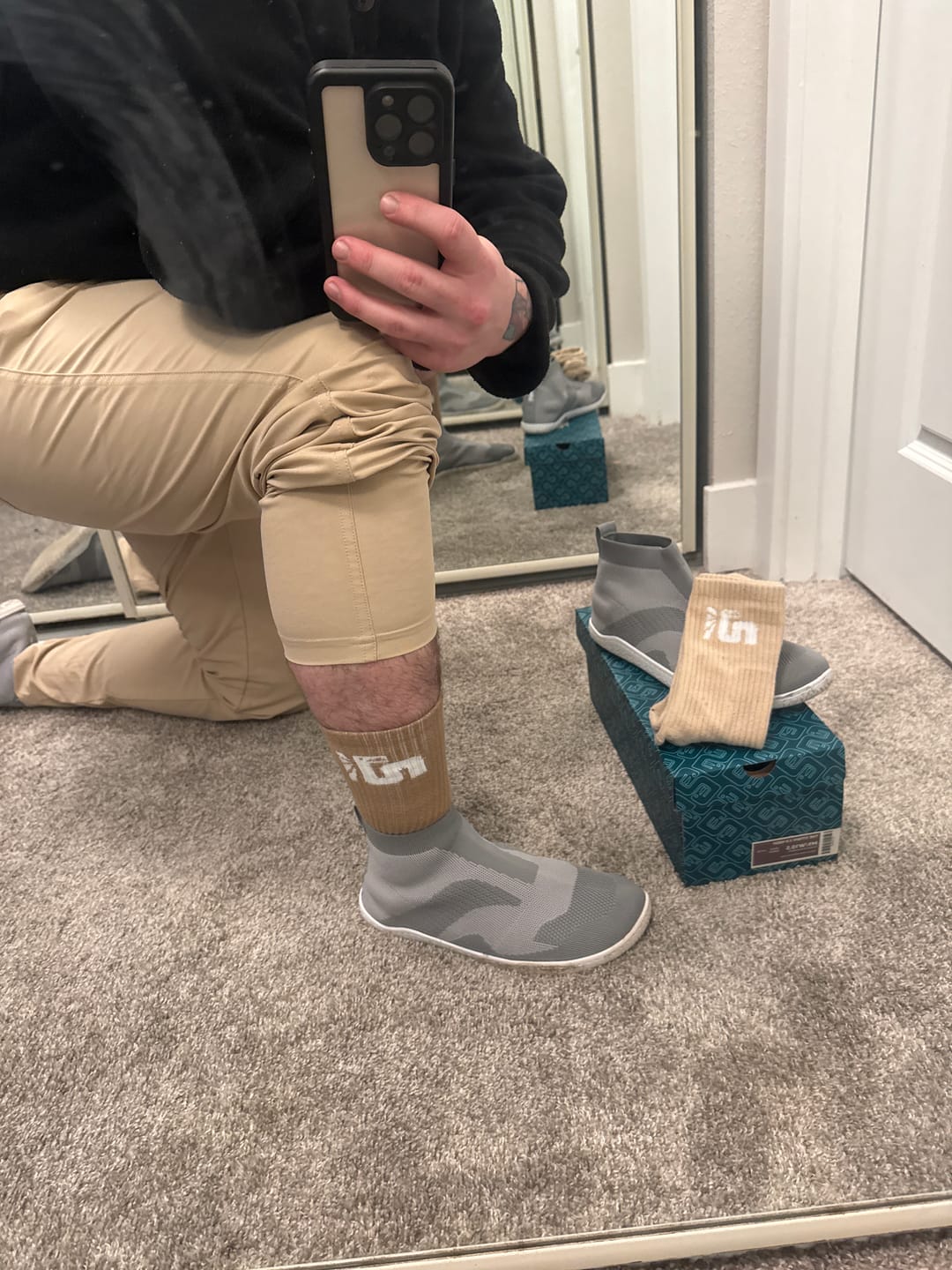 Customer photo review of CREW SOCKS - 3 PAIRS