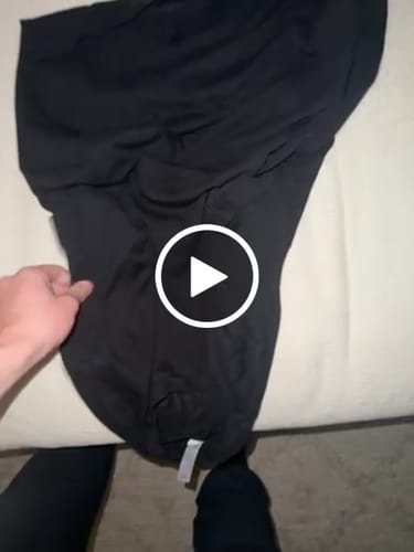 Customer video review of BROKE TEE