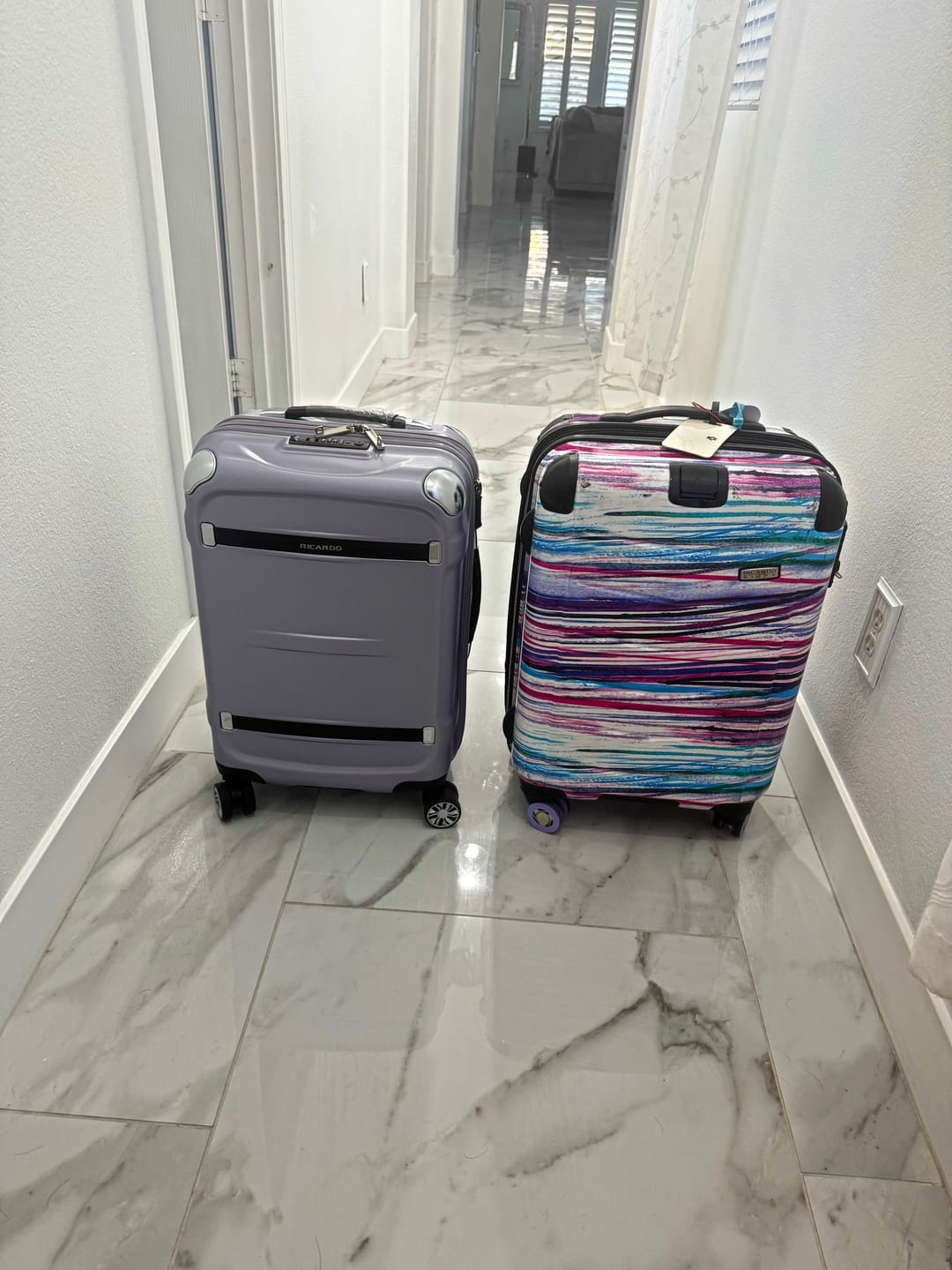 Customer photo review of Rodeo Drive 2.0 Hardside Carry-On Expandable Spinner
