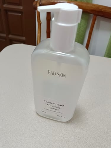 Customer photo review of Bad Skin™ Korean Collagen Bomb Hydrating Ampoule