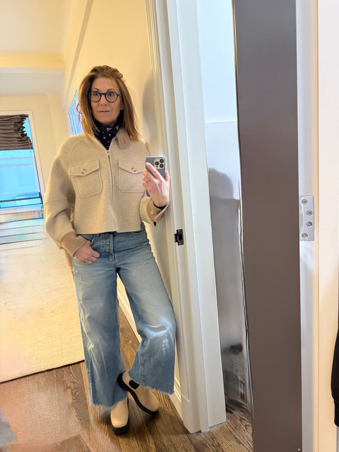 Customer photo review of 19FW016 San Francisco Zipper Jacket