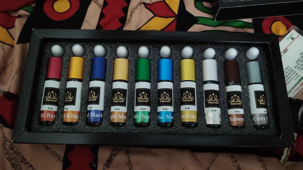 Customer photo review of Ibadat Combo (10 x 06Ml : Pack of 10)