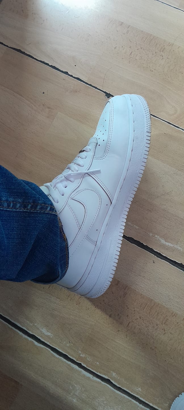 Customer photo review of Tenis Air Force 1 Blanco Total Piel 1.1