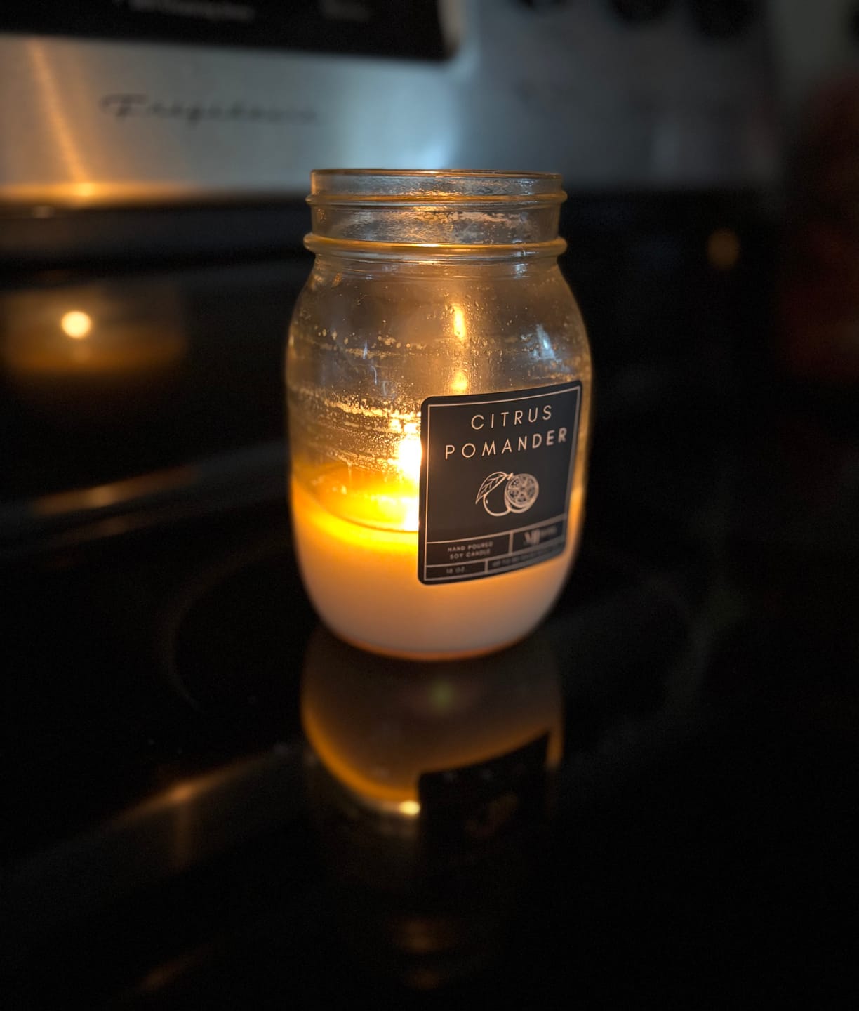 Customer photo review of Citrus Pomander | Mason Jar