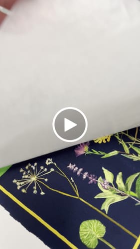 Customer video review of 30x30 Giclee Fine Art Prints