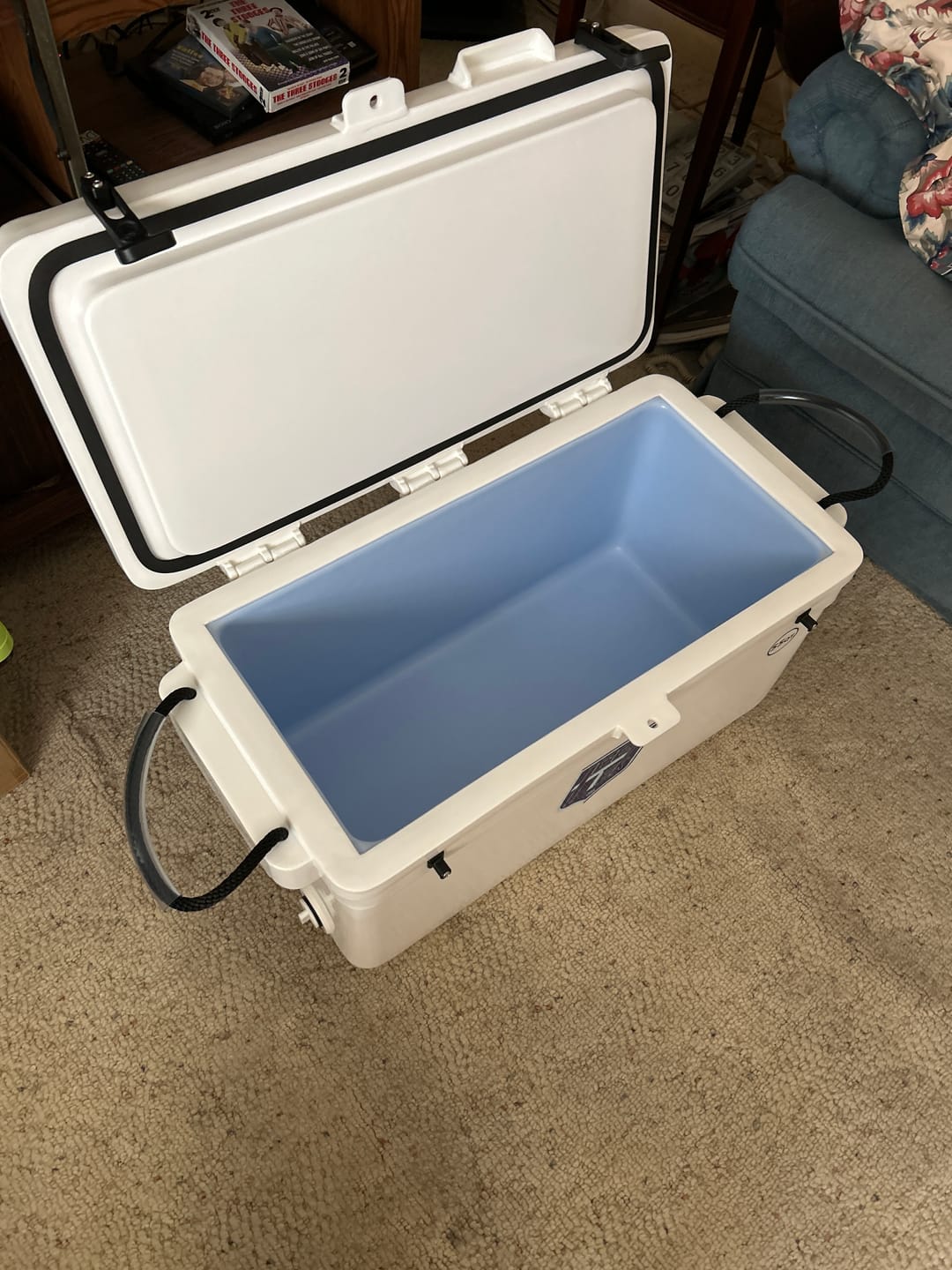 Customer photo review of ICEY-TEK 55 Quart Cooler