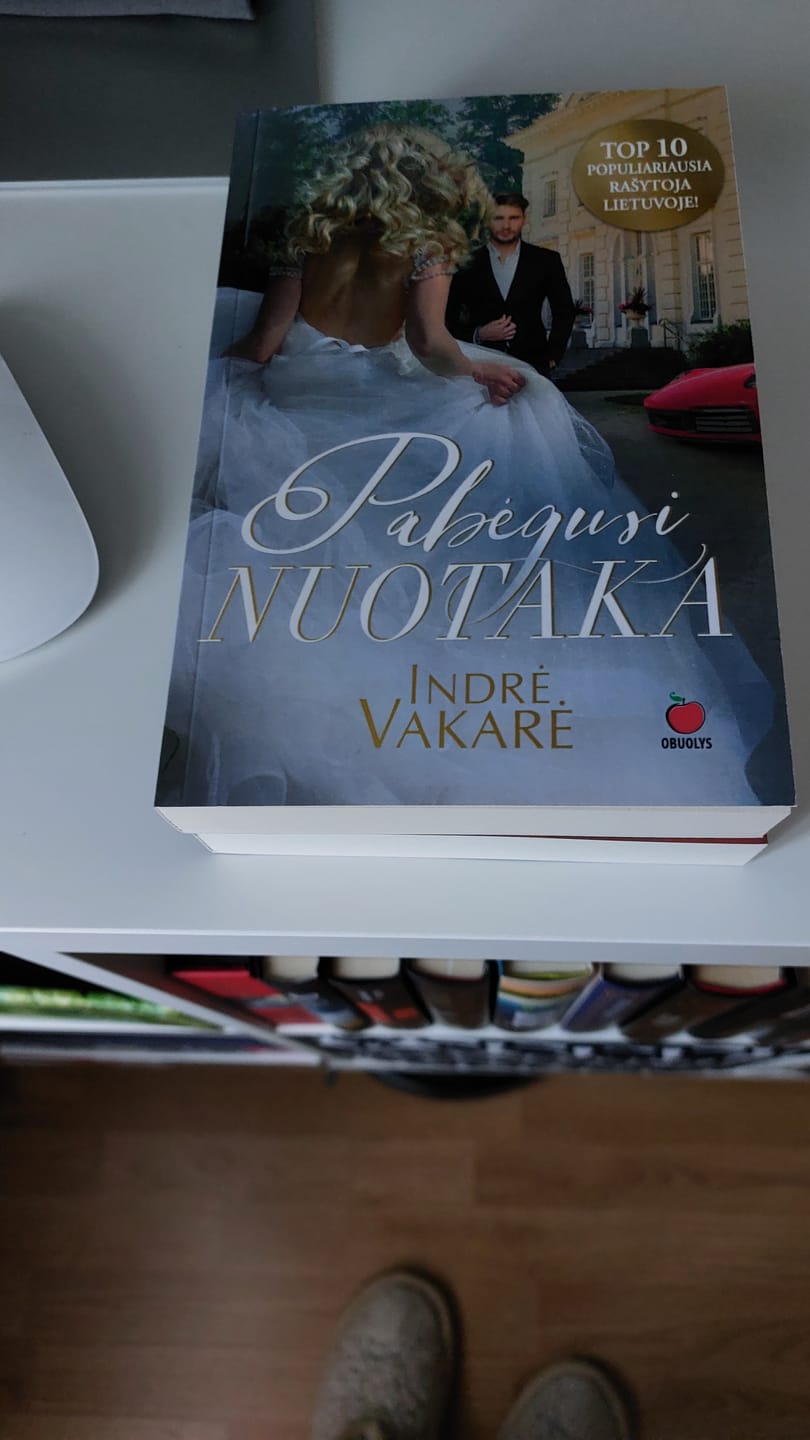 Customer photo review of Pabėgusi nuotaka: vestuvės, paslaptys ir uždrausti jausmai