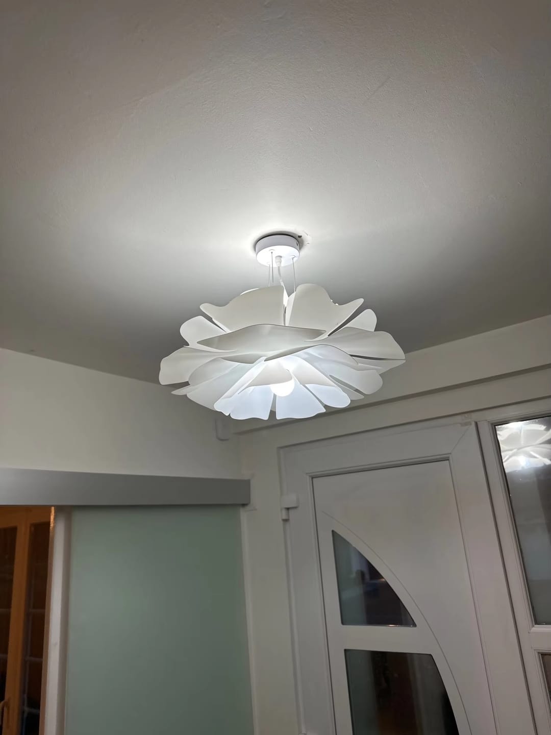 Customer photo review of WOMO Flower Pendant Light-WM2054