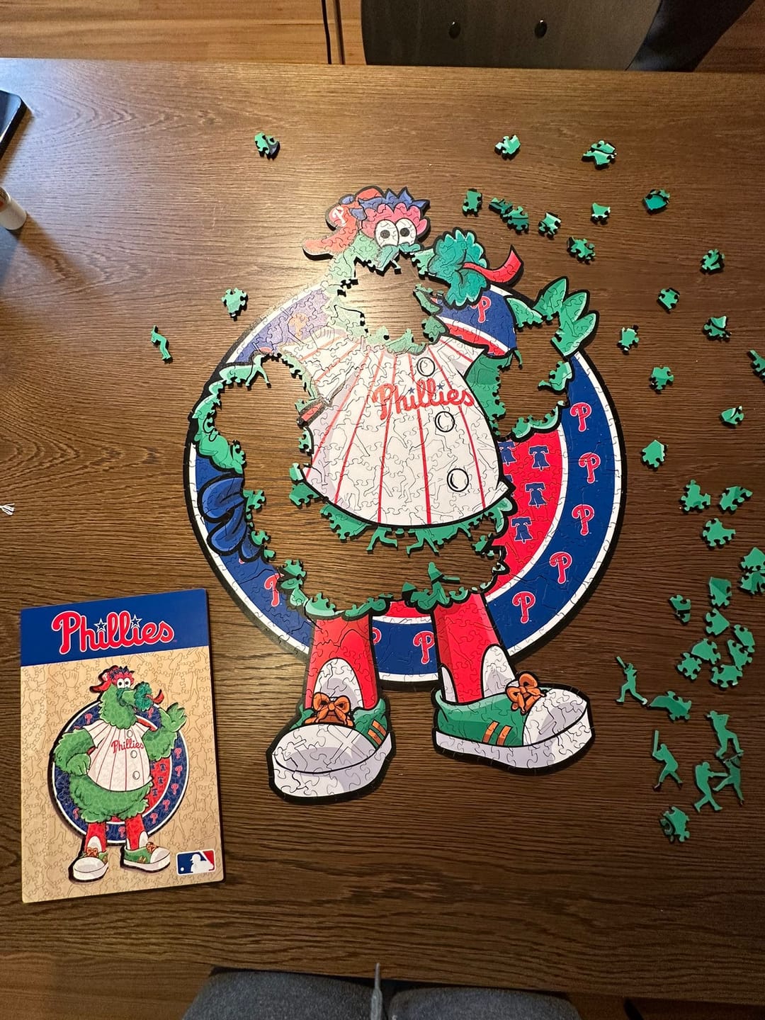 Customer photo review of Philadelphia Phillies™ Mascot - Wooden Puzzle