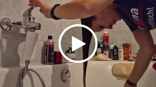 Customer video review of 8% Apple-Wonder Haarseife (Haarglanz & fluffig-weiches Haar)