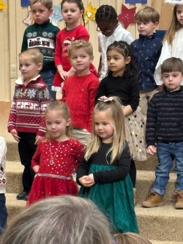 Customer photo review of 8.5" Green Sheet Moss Cross Stake KC1078