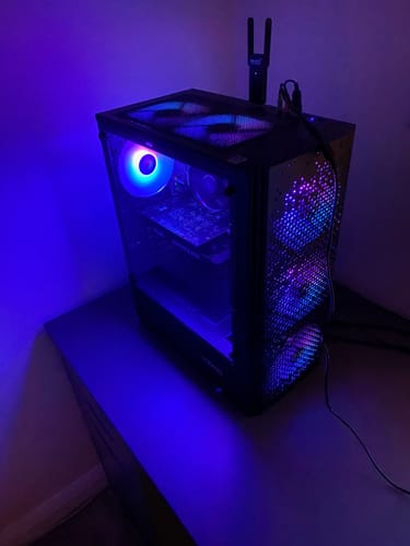 Customer photo review of Gaming 4 in 1 Kit - Keyboard, Mouse, Headset, Mouse mat