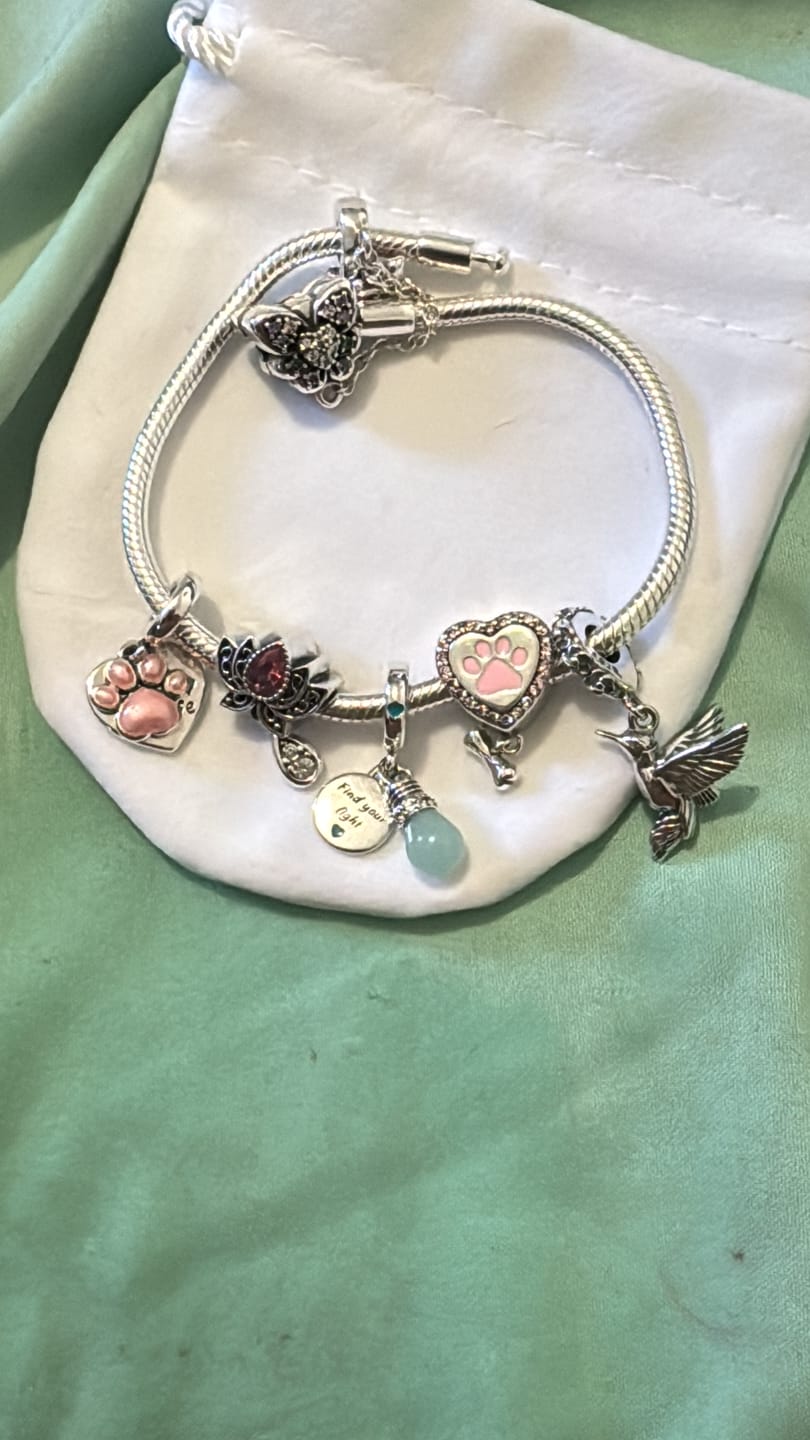 Customer photo review of Charm Colibri Mistico
