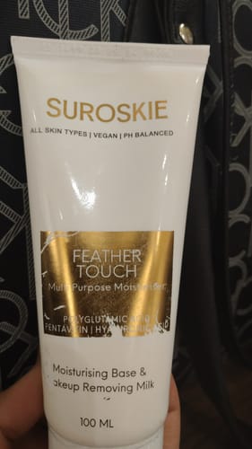 Customer photo review of Multi Purpose Face Moisturizer & Cream - Feather Touch Moisturizer