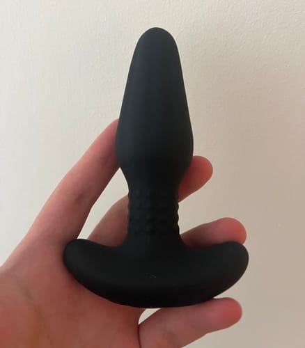 Customer photo review of ויברטור אנאלי עם שלט