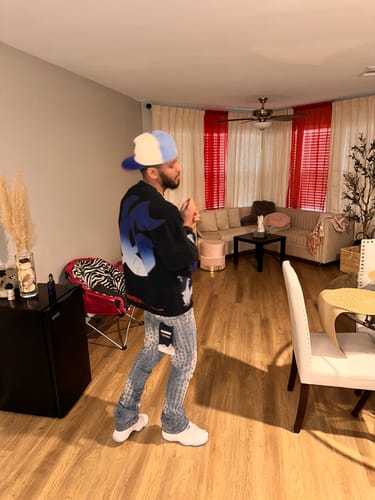 Customer photo review of Godspeed Endzone Dual L/S Tee Washed Black