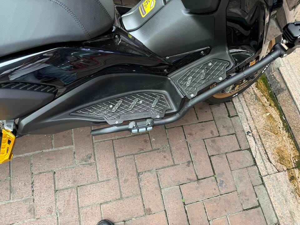 Customer photo review of LOBOO Universal Crash Bar Bumpers (Fits 25mm Tubing) | Replacement Skid Blocks & Sliders