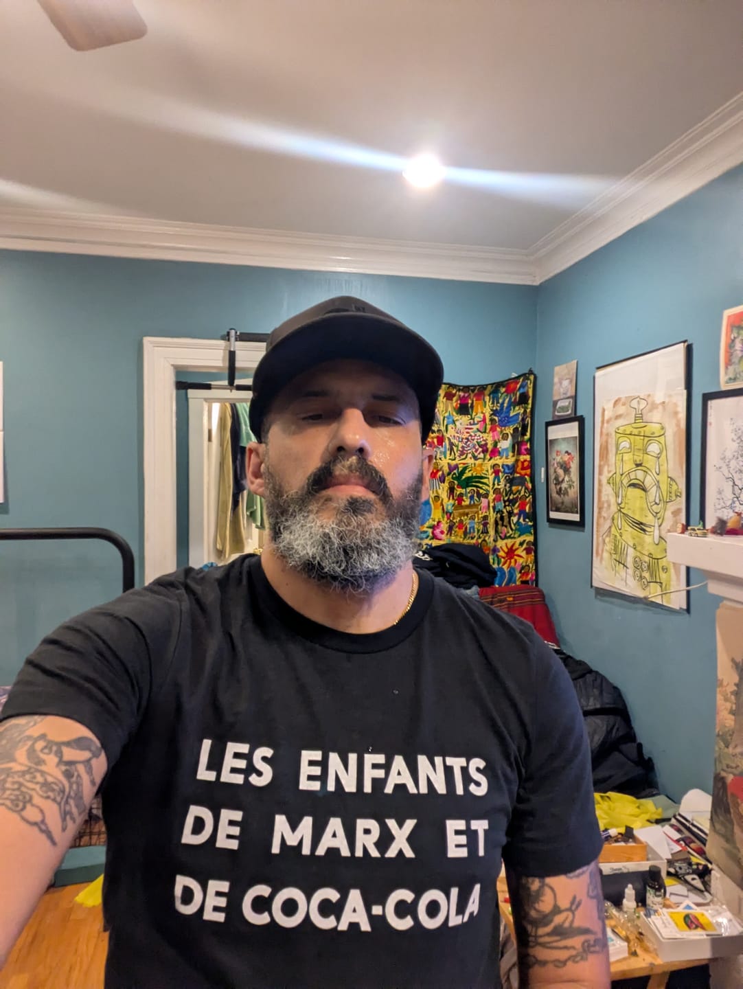 Customer photo review of Godard: Les Enfants T-Shirt