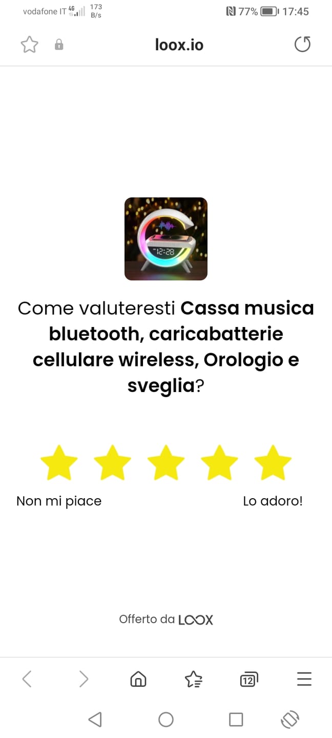 Customer photo review of Cassa musica bluetooth, caricabatterie cellulare wireless, Orologio e sveglia