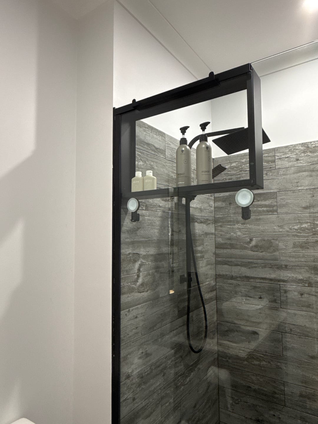 Customer photo review of Shower Shelf Caddy