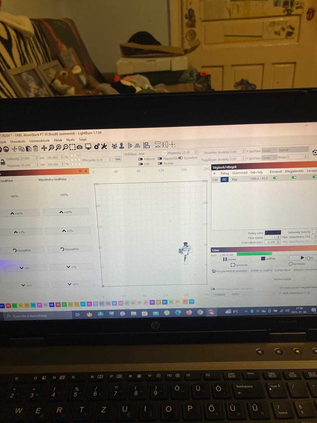 Customer photo review of Lightburn —— GCode License Key
