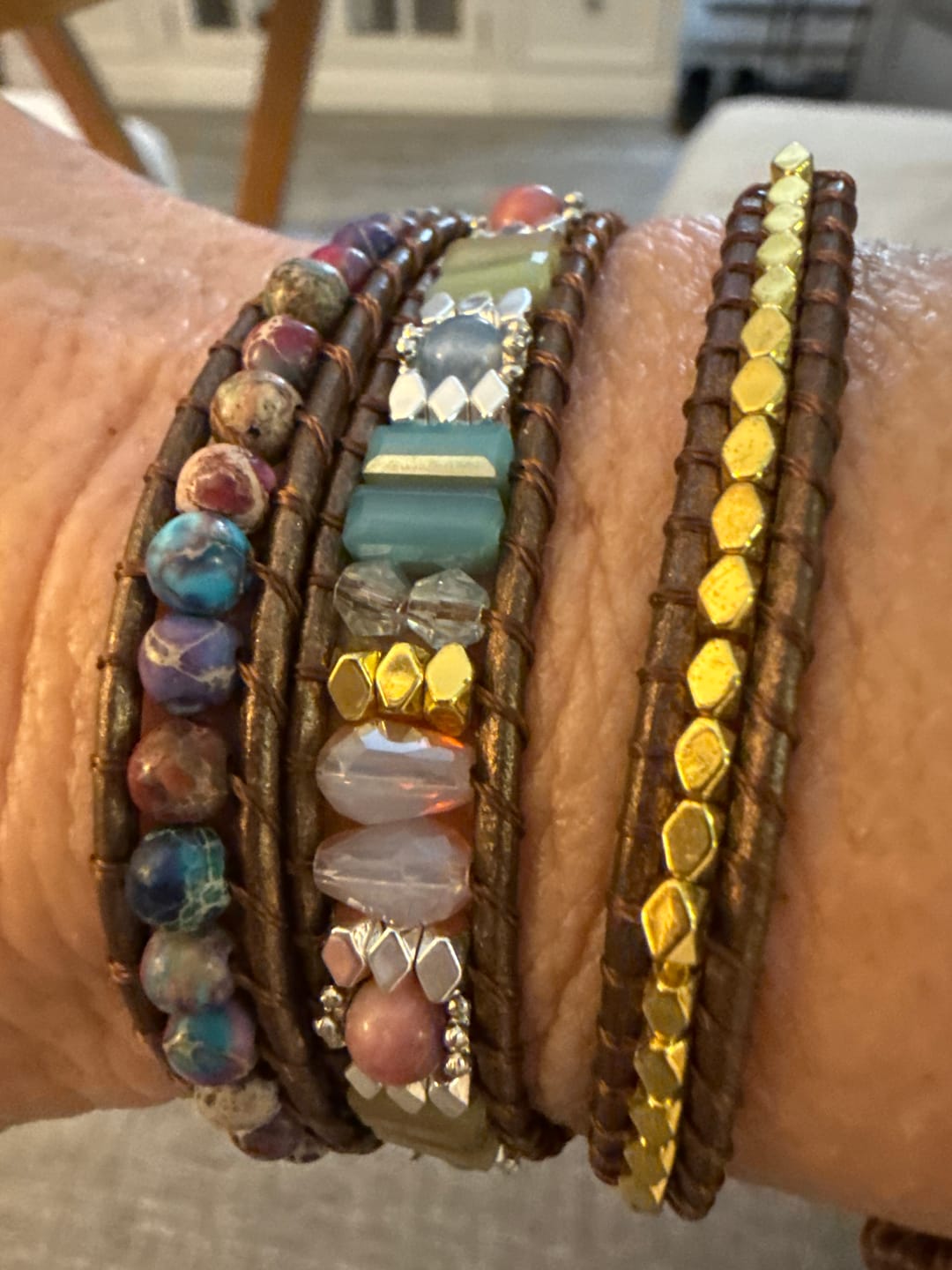 Customer photo review of Imperial Heart Protection Wrap Bracelet