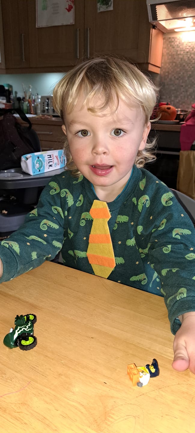 Customer photo review of Little Lizard Marl Raglan Sweatshirt
