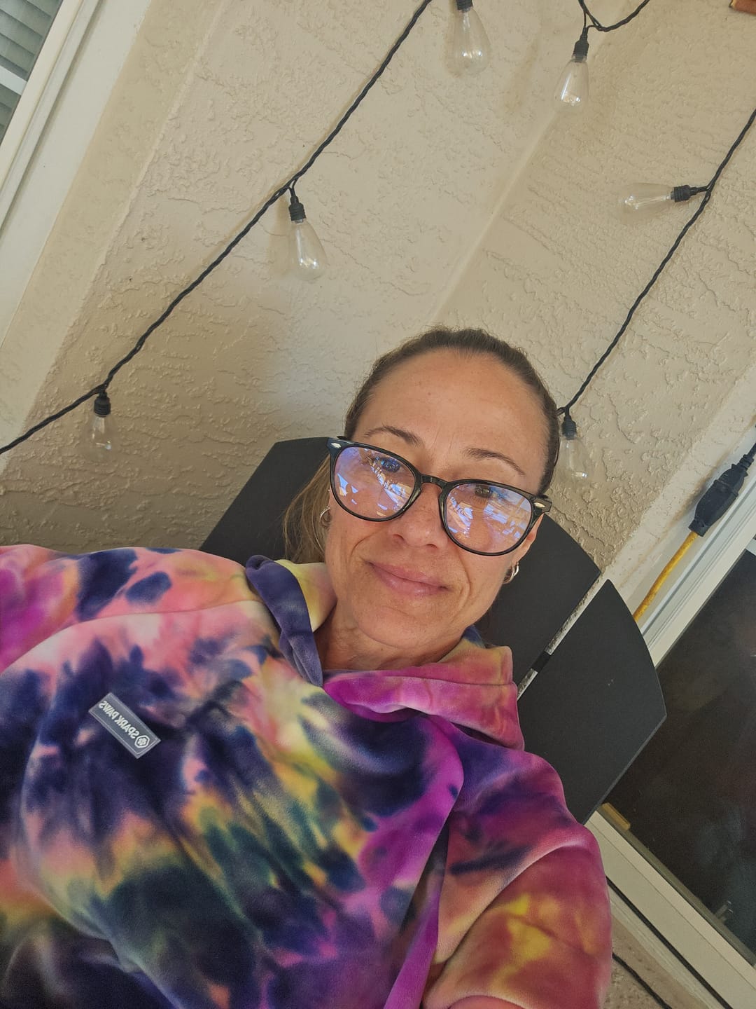 Customer photo review of Velvet Human Hoodie - Berry Lemonade