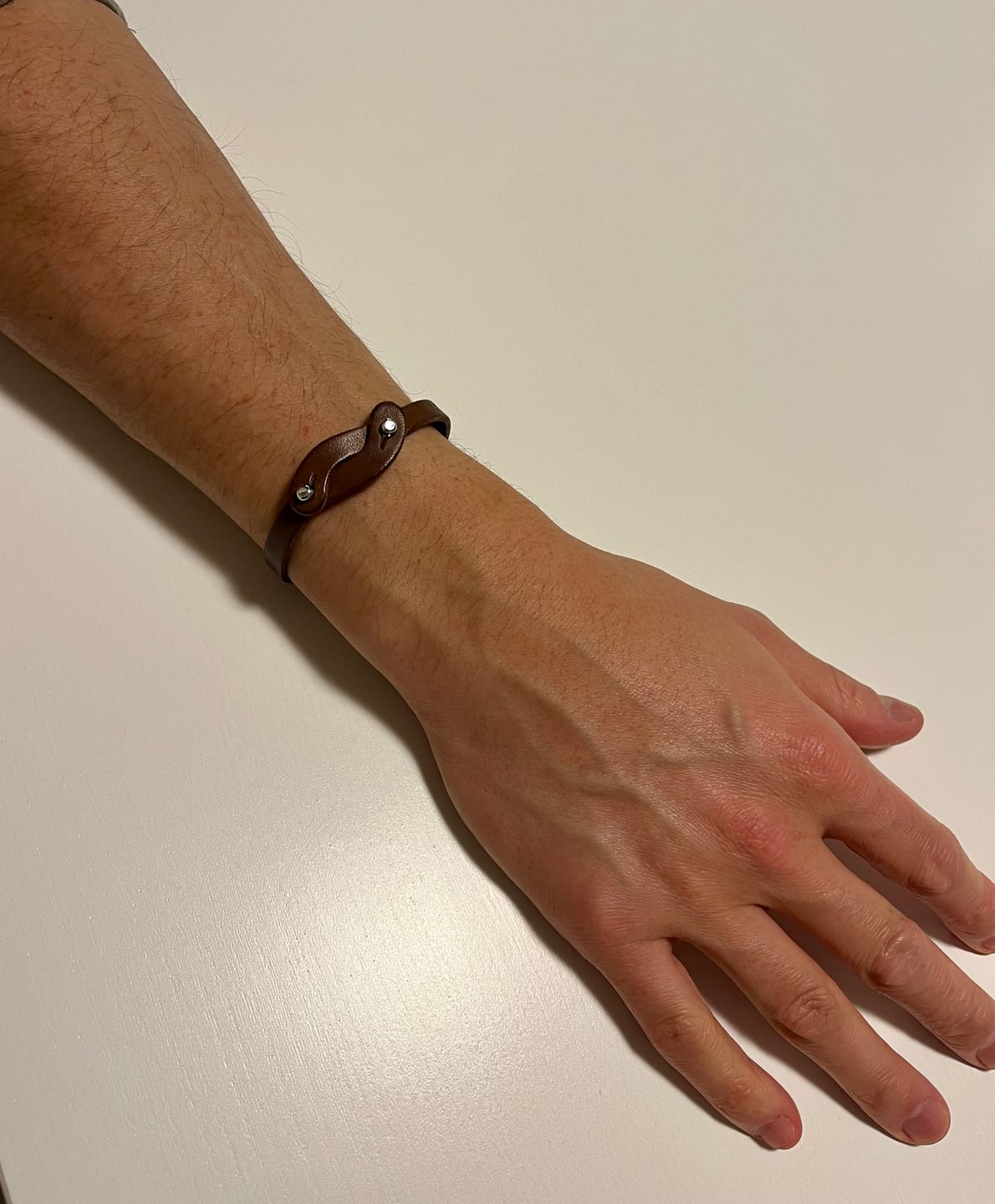 Customer photo review of Bracciale pelle Noi Tulsi