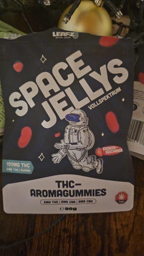Customer photo review of THC Spacejellies Vollspektrum | 100mg THC | 20 Stk.