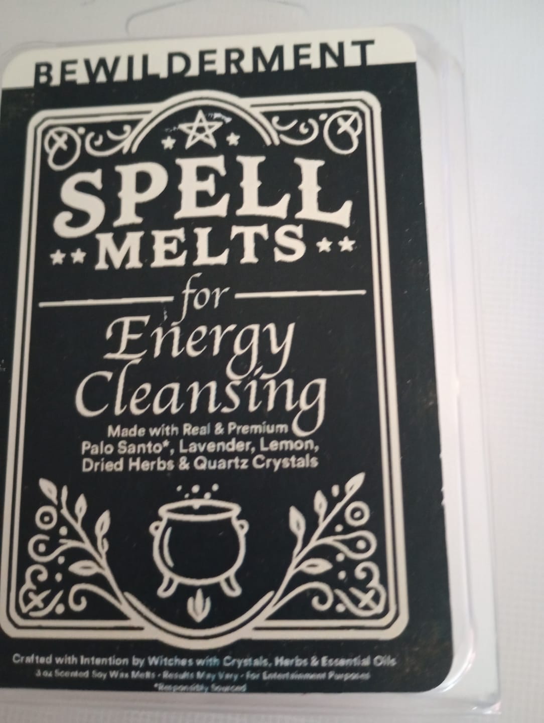 Customer photo review of Spell Melts for Energy Cleansing Wax Melts