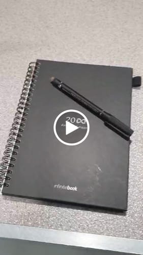 Customer video review of Infinitebook Planner A5 Black