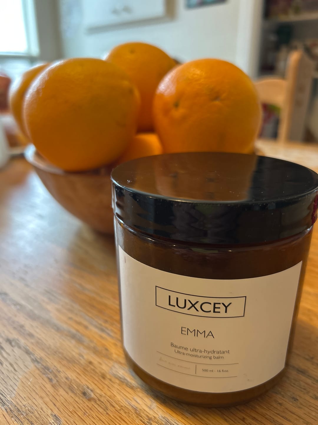 Customer photo review of Emma - Ultra-moisturizing body balm