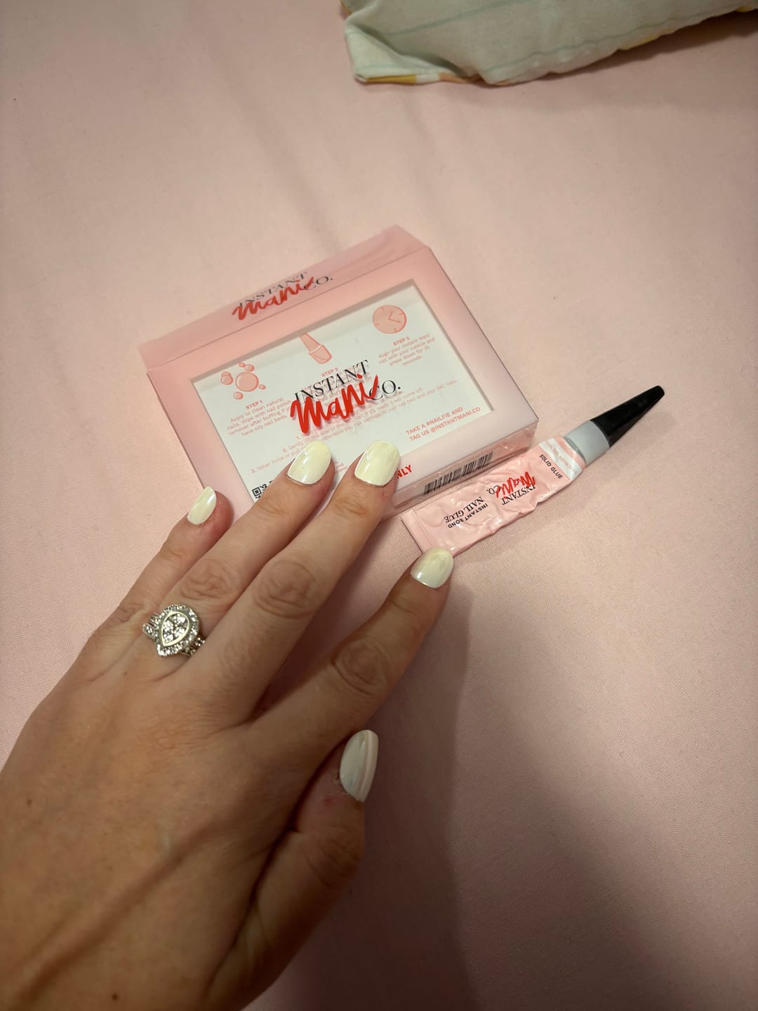 Customer photo review of Instant Bond | Semi Solid Nail Glue