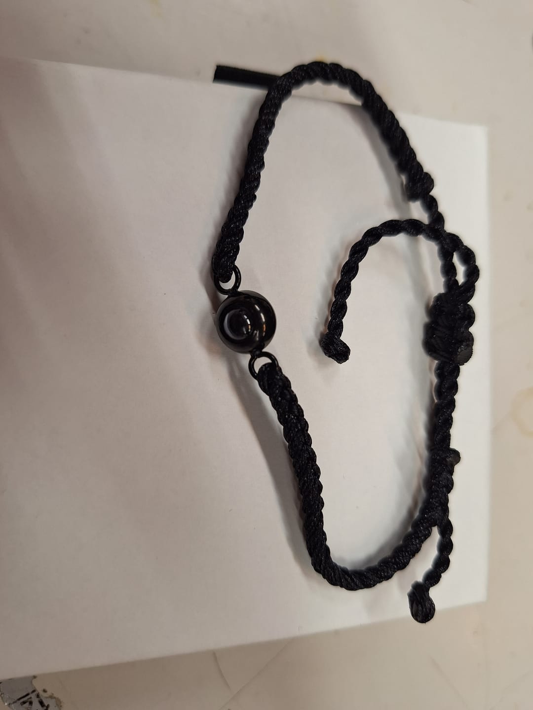 Customer photo review of Personalizovaný náramek s fotografií