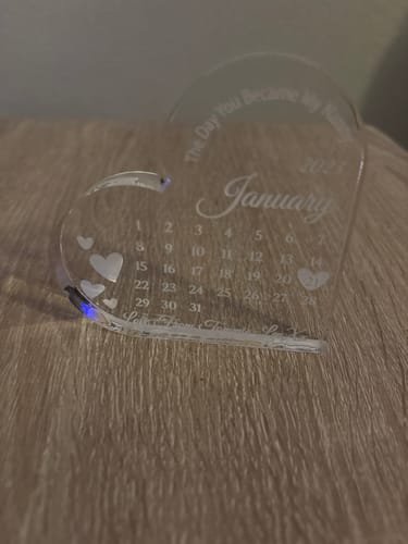 Customer photo review of Best Day Ever Heart - Red Hearts