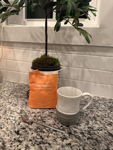 Customer photo review of Liver Support Tea