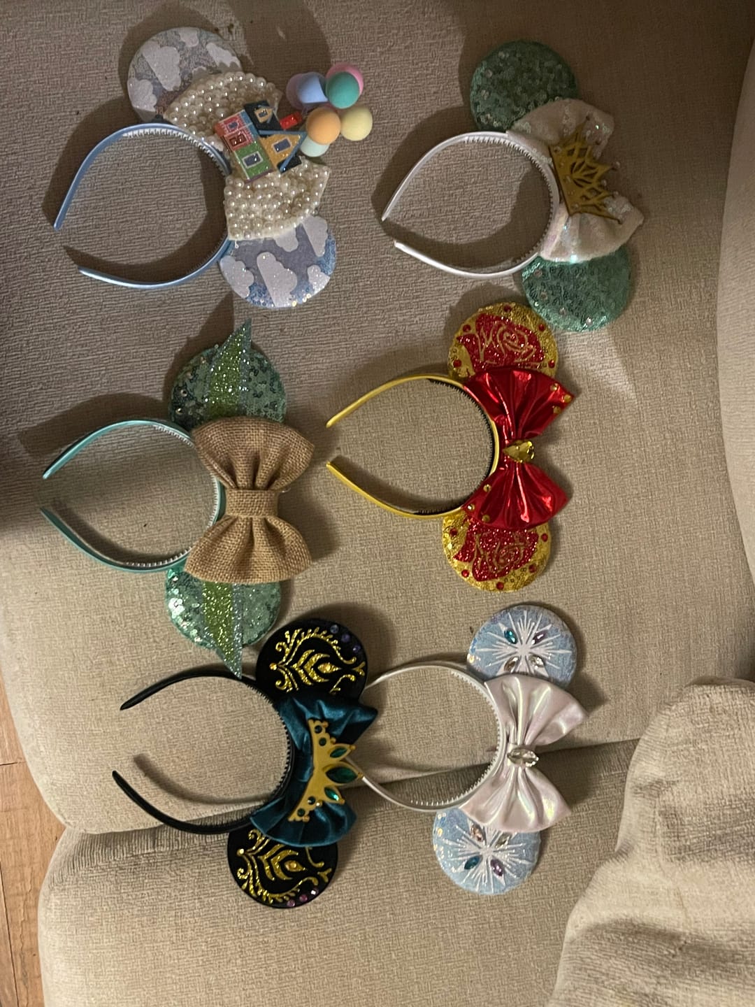 Customer photo review of Belle Roses Mickey Ears