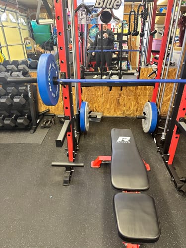 Customer photo review of RitFit Colorful Training Barbell Weight Lifting Bar