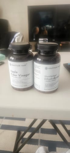 Customer photo review of DihydroBerberine + Apple Cider Vinegar Bundle